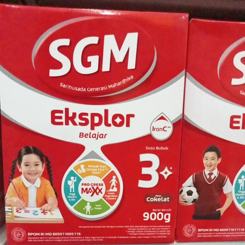 

SGM EKSPLOR 3+ COKLAT 900gr