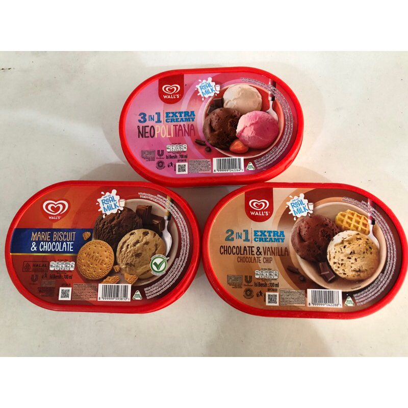 Ice Cream Walls / Es Krim Walls 700ml