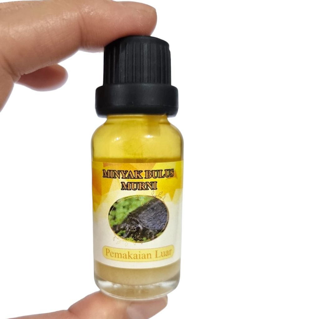 MINYAK BULUS ASLI LEMAK GAJIH BULUS ASLI PER 20 ML