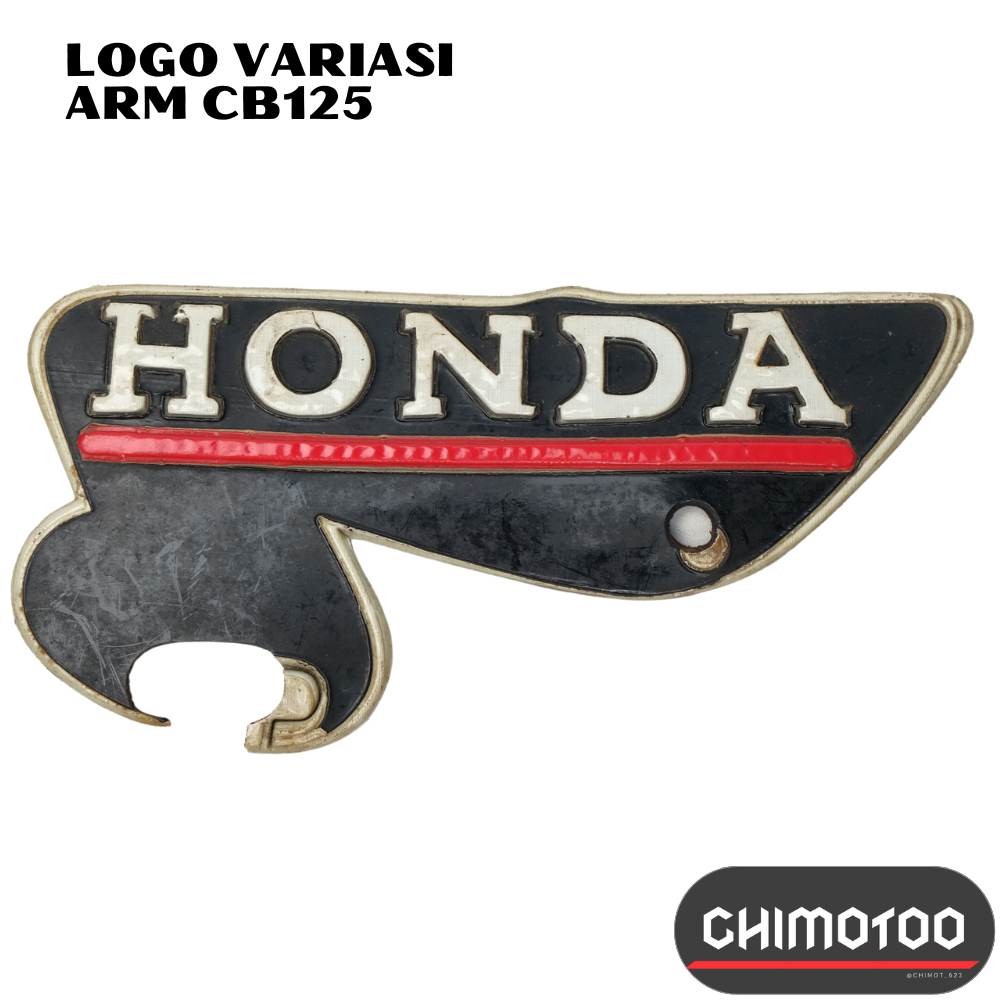 Logo Variasi Pemaning Swing Arm Honda Cb125 CB 125 Klasik Vintage