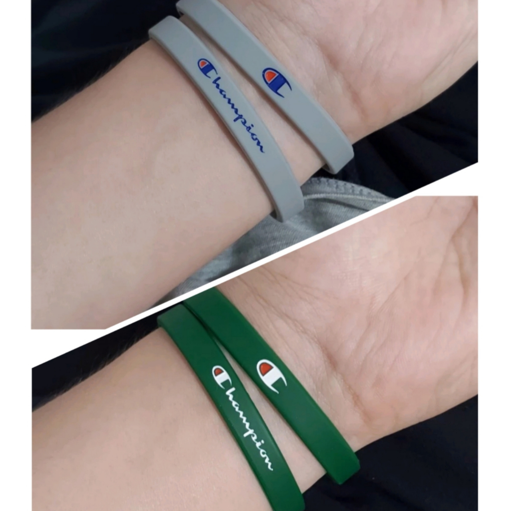 Gelang Karet Champion Ori Fashionable Asesories Pria Wanita