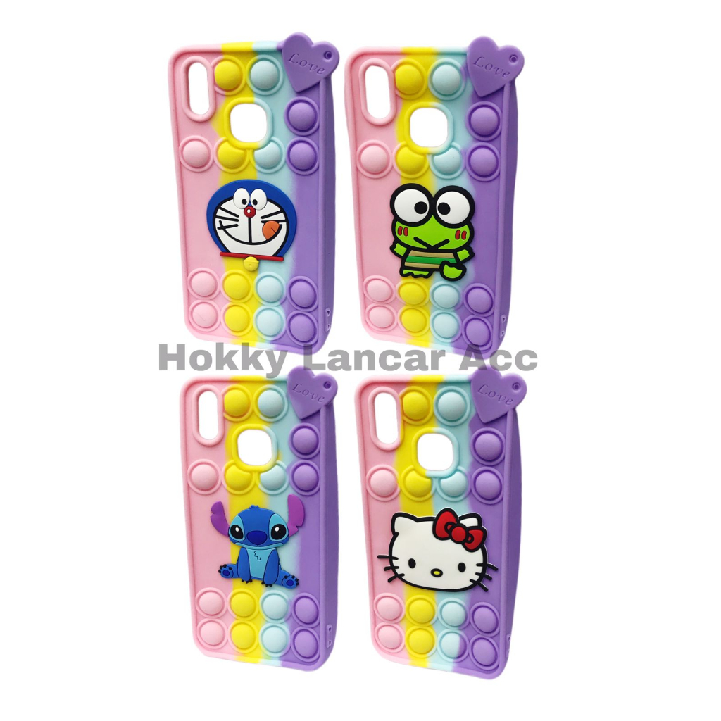 Case Pop It Karakter Softcase Pop It Kartun
