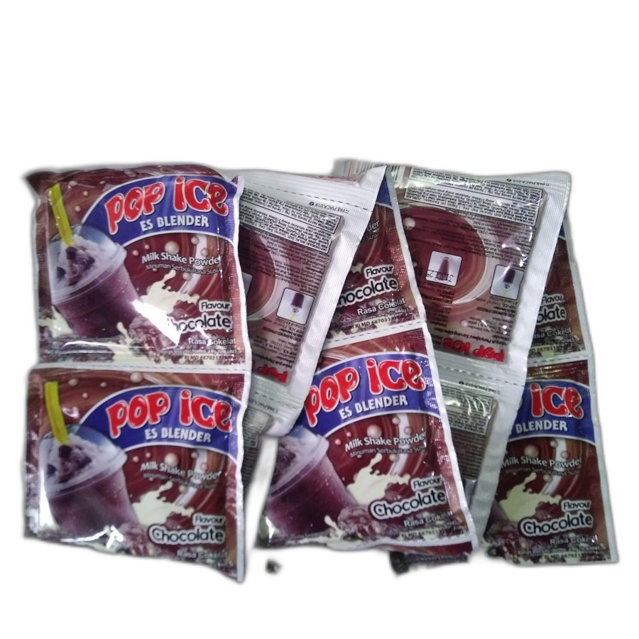 

POP ICE Cokelat Minuman Bubuk Renceng [10 x 24 Gr]