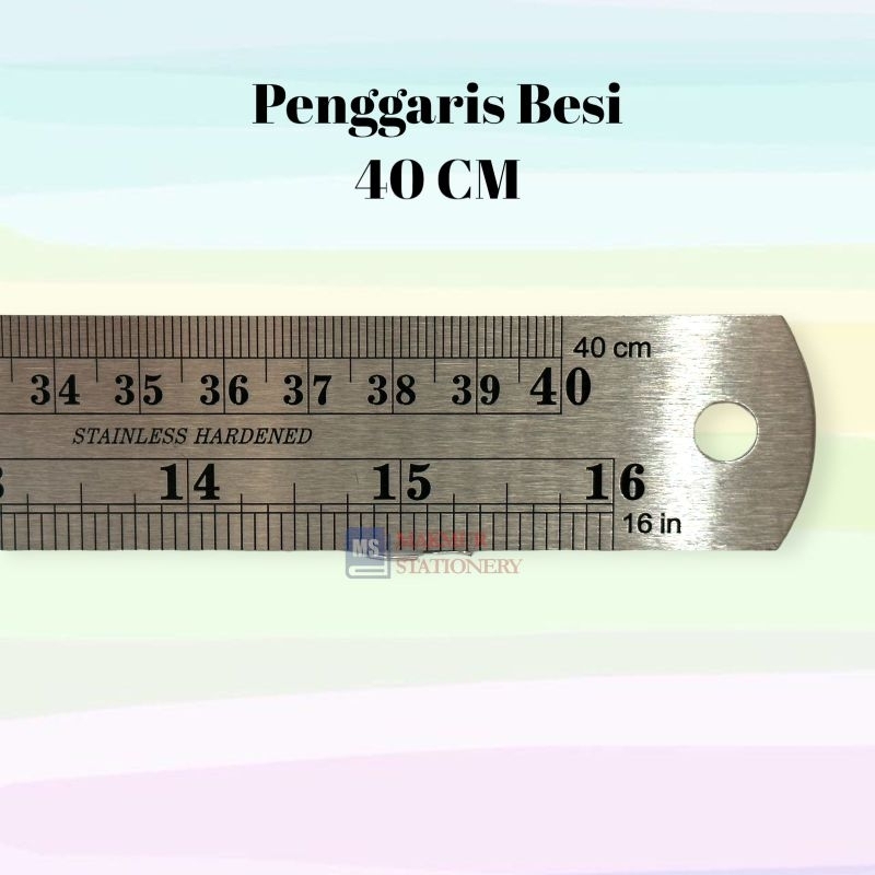 

Penggaris Besi/Mistar Besi Trifelo 40cm