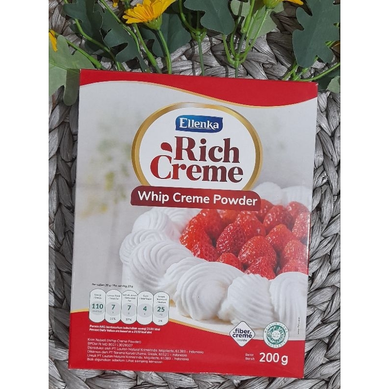

Rich Creme Whip Creme Powder 200 gram