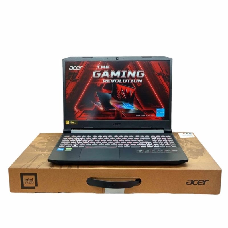 Laptop Gaming Acer Nitro 5 11th Gen Intel Core i5 8/512gb Nvidia Geforce GTX 1650
