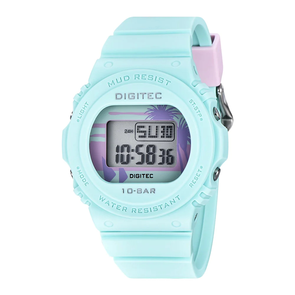 Jam Tangan Unisex Digital BDG-7110T Water Resist DIGITEC DG 7110/DG7110 Watch Jam Tangan Digitec ORI