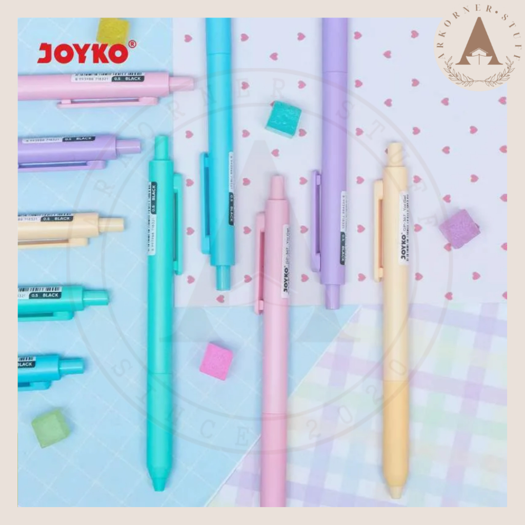 

Joyko Gel Pen 0.5mm GP-367 Pulpen Hitam