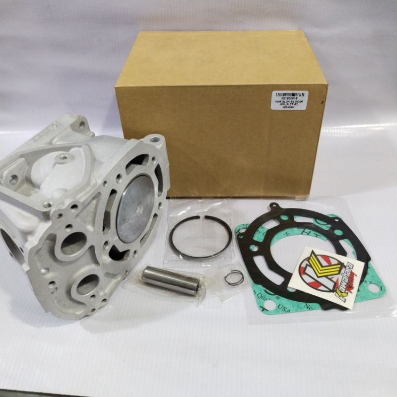 BLOK SEHER BORE UP KAWAHARA 63MM NINJA 150 R RR SS KR RR CERAMIC PISTON FORGED