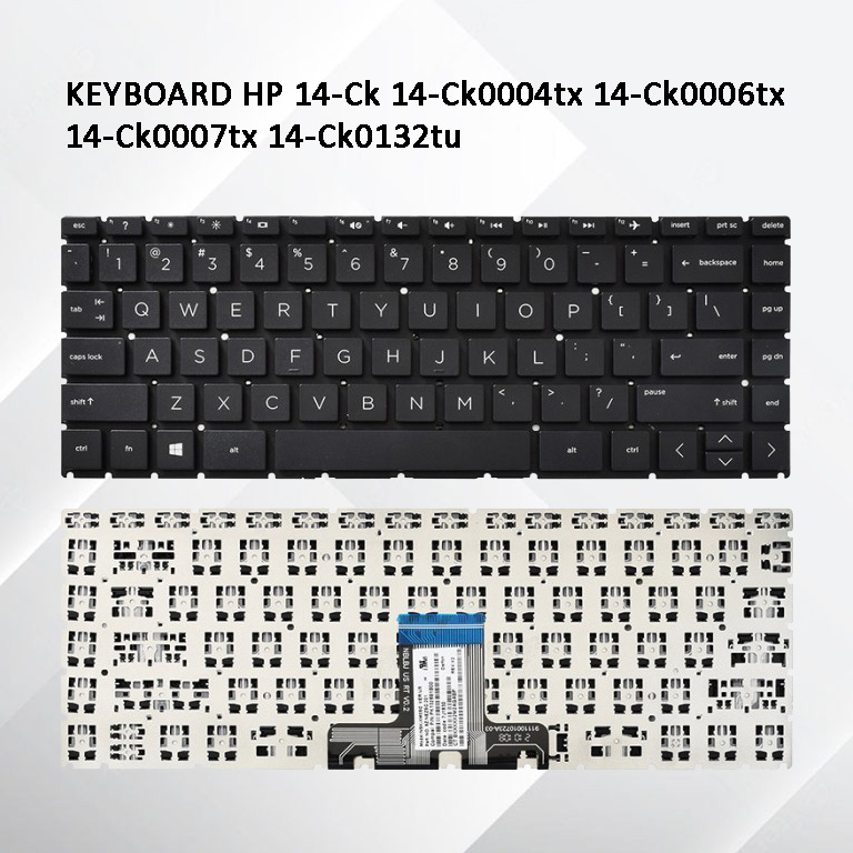 Keyboard HP 14-Ck0004tx 14-Ck0006tx 14-ck0007tx 14-ck0132tu