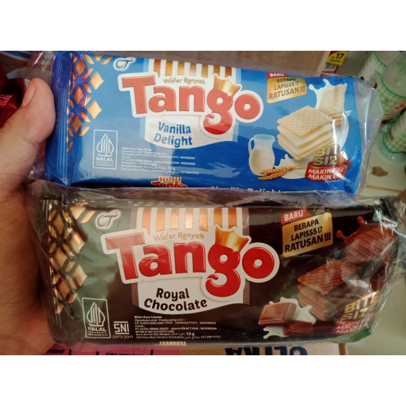 

Tango Wafer Rasa Vanilla & Cokelat 10 Pcs x 16gr