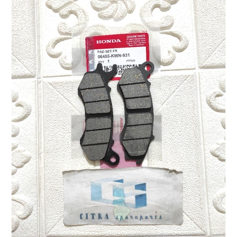 Dispad Depan PCX 125 150 KWN Thailand CBU Kampas Rem Cakram