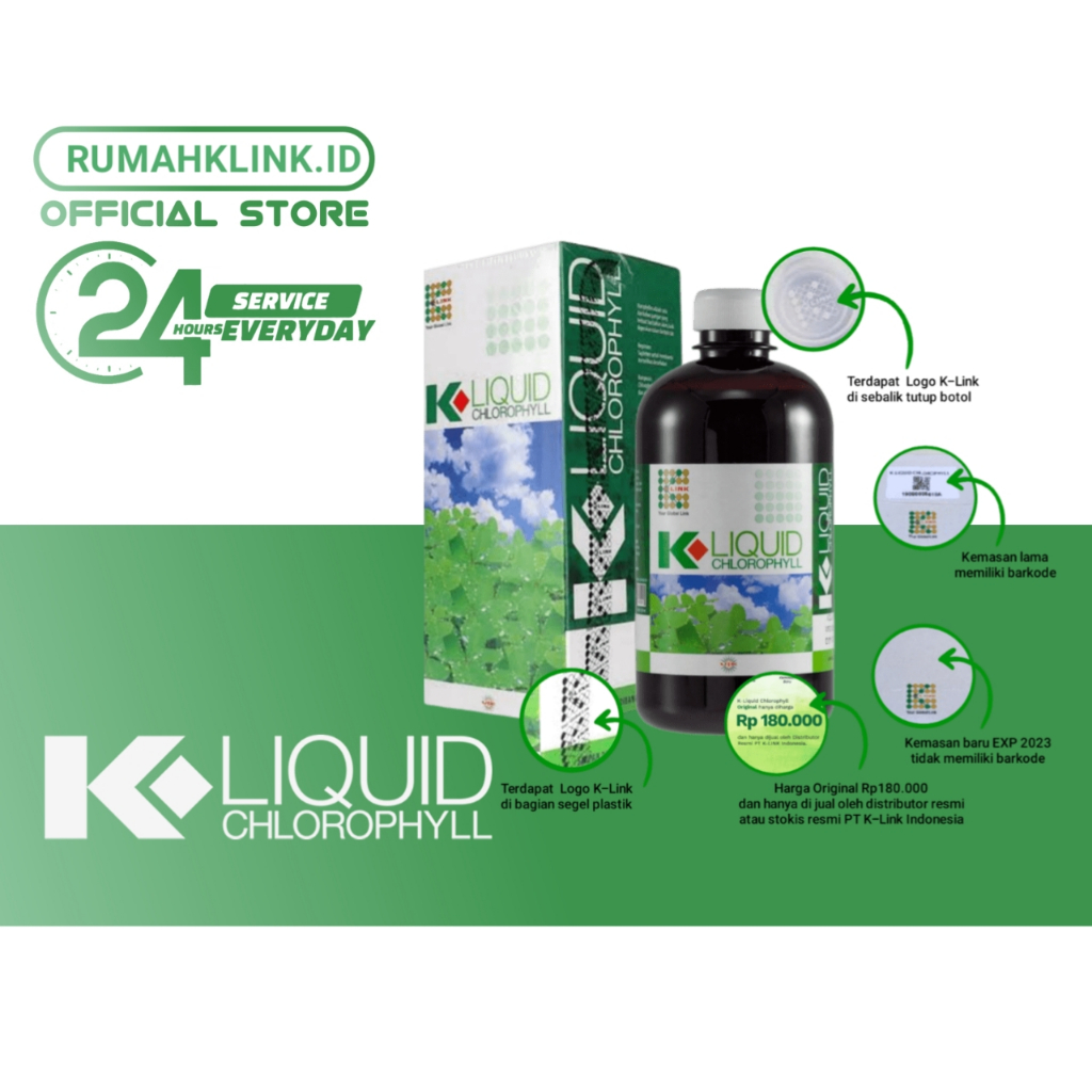 CHLOROPHYLL ASLI K-LINK