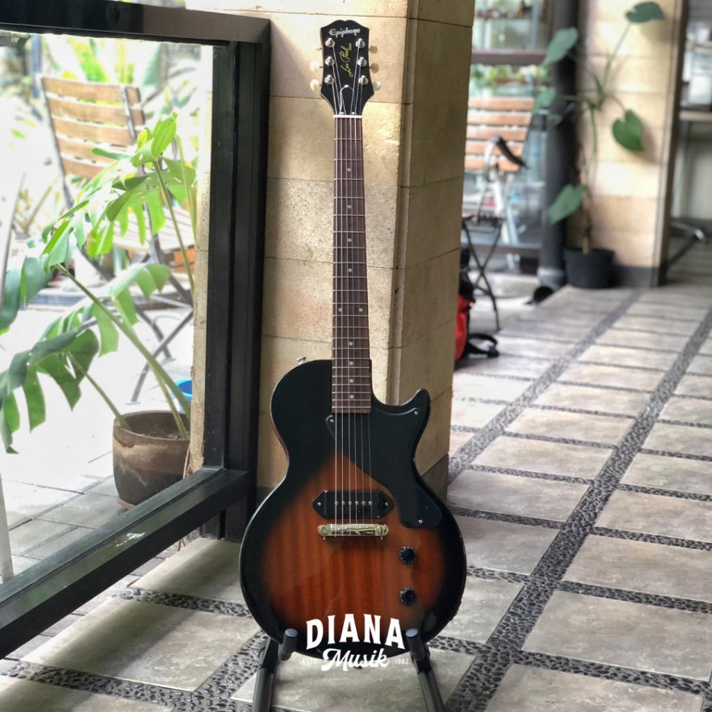Gitar Elektrik Epiphone Les Paul Junior Tobacco Burst