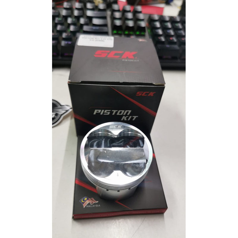 PISTON SCK MX KING 57MM PIN 14 FORGED