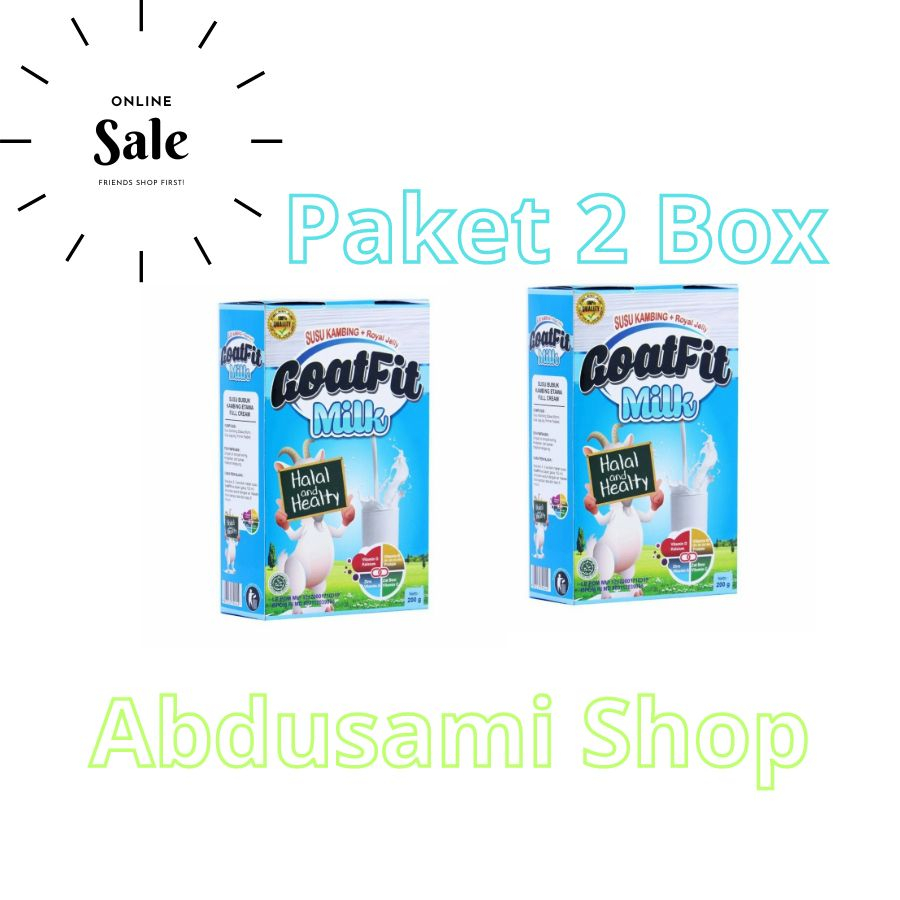 

Paket 2 Susu kambing Etawa Goatfit Ori Asli Susu Ettawa Original