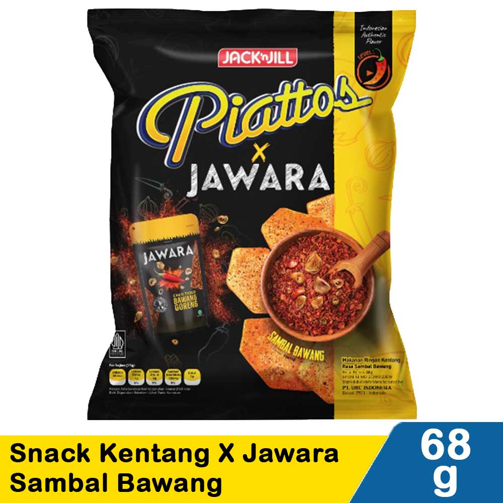 

PIATTOS 70GR SAMBAL BAWANG JAWARA