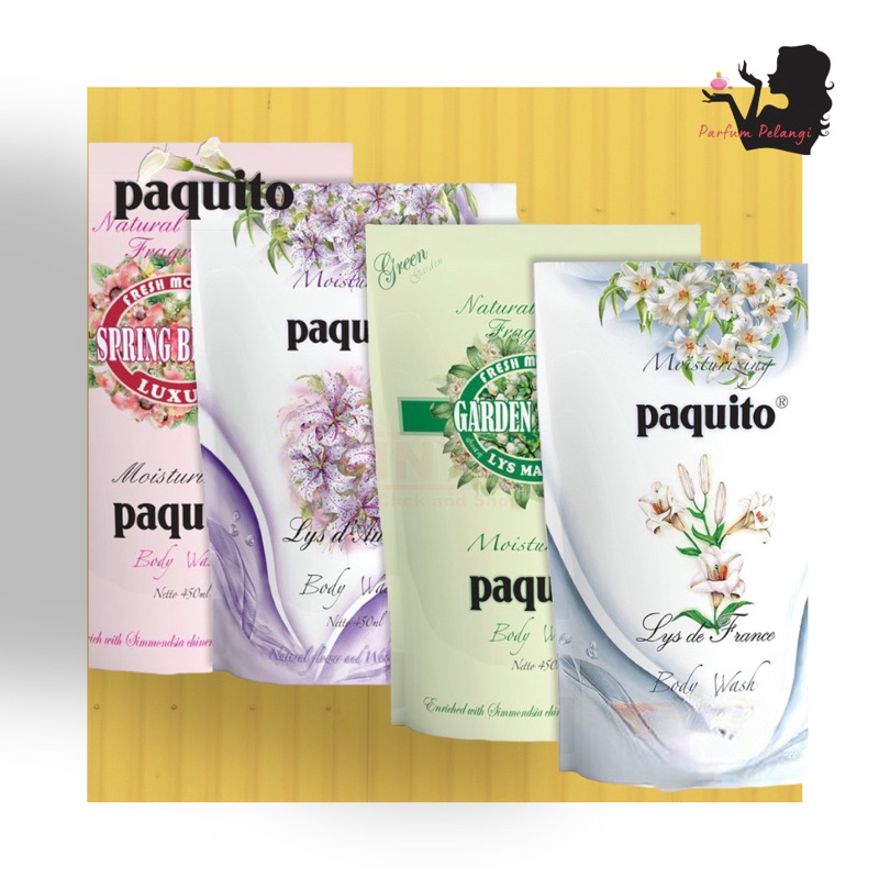 SABUN CAIR BODY WASH PAQUITO REFILL 450ml