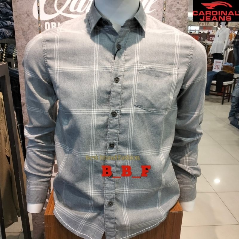 CARDINAL JEANS KEMEJA LENGAN PANJANG SLIMFIT