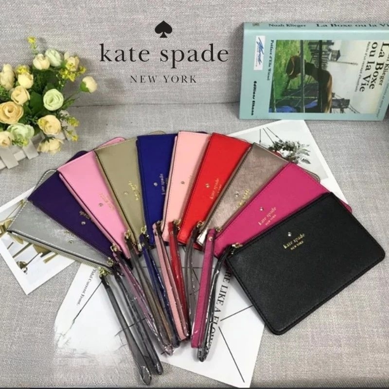 ORI - Dompet Clutch Improt Wanita KS Slim Bee Wrislet Pouch Classic HP