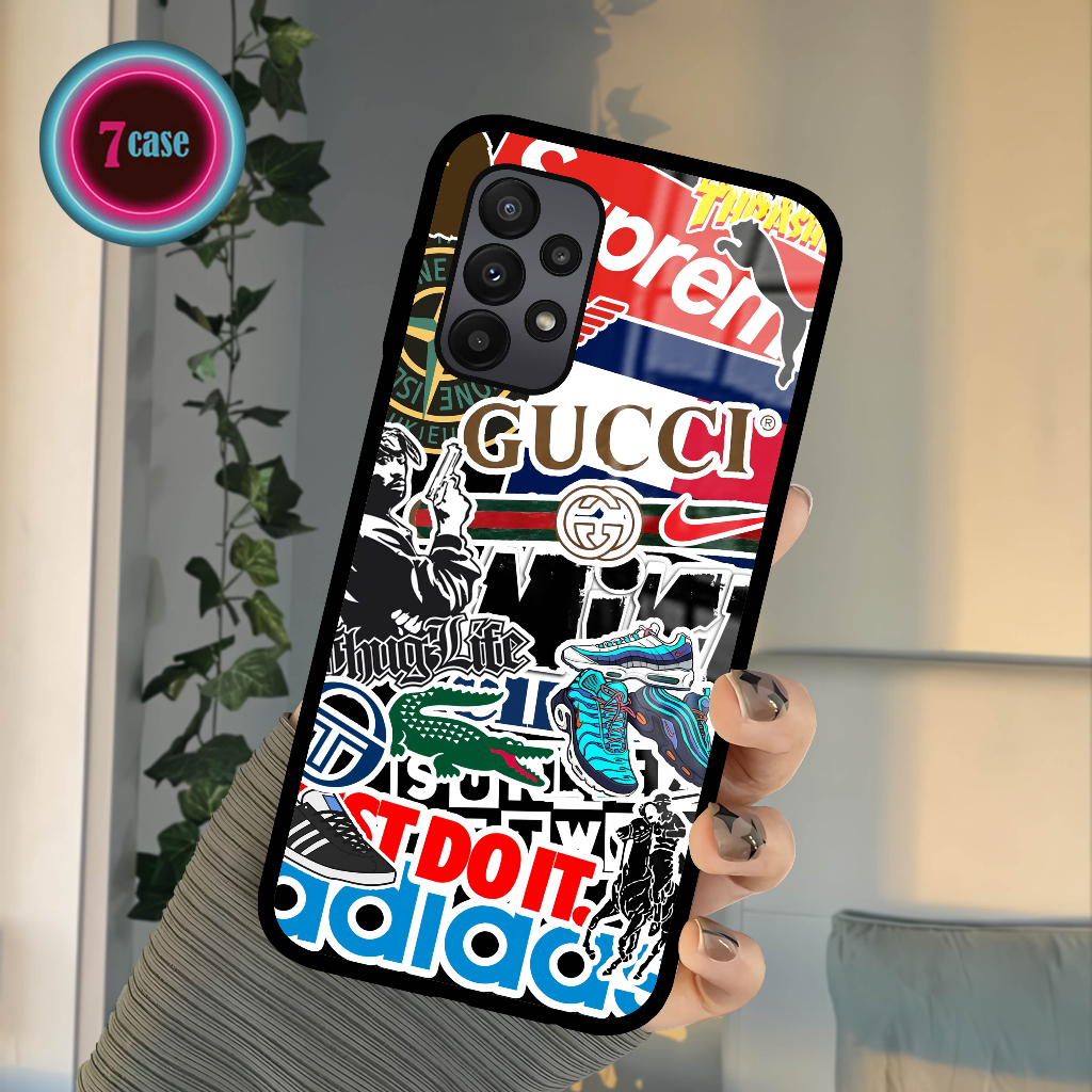 (SR39) Case Glossy Samsung A13 A23 A32 A33 A52 A52S A53 A72 A73 4G 5G | Casing Kilau | Casing Hp Sam