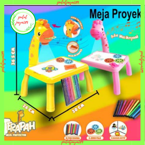 Meja Proyektor Table Meja Jerapah Edukasi