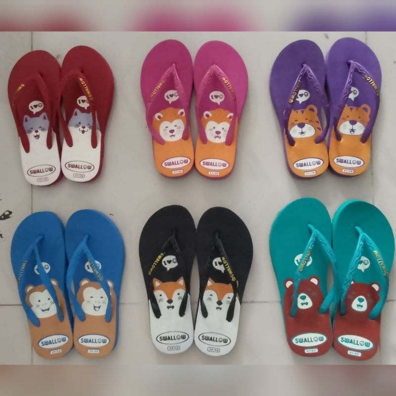 Sandal Jepit Wanita Dewasa Swallow Nice Safari