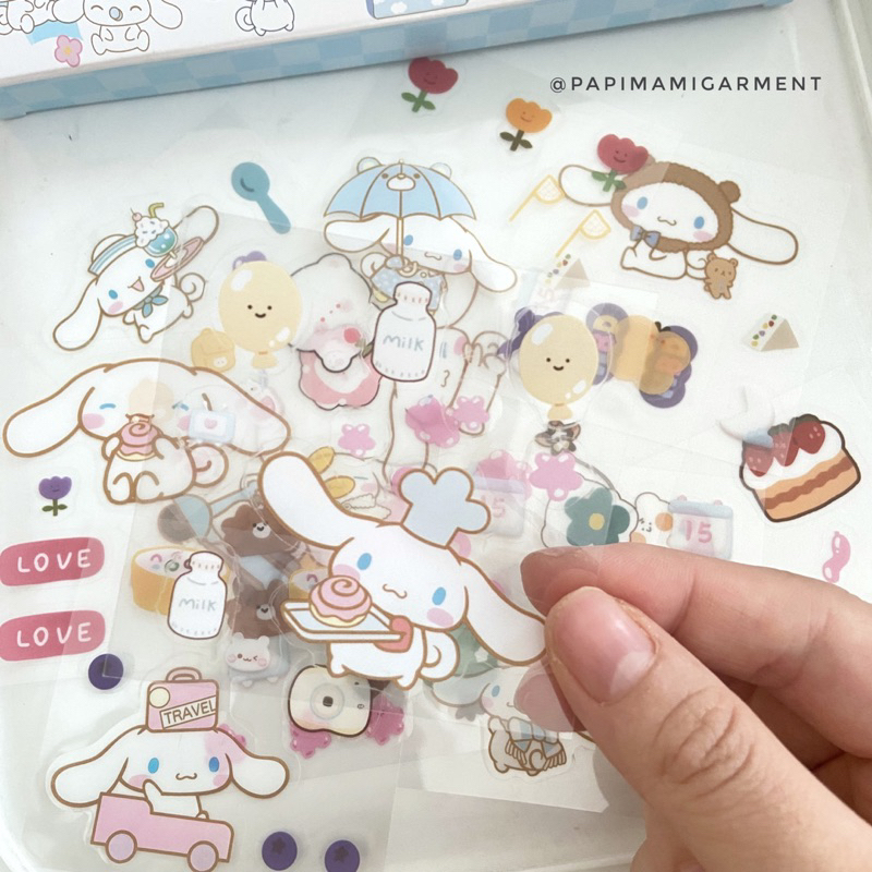 

Sticker Cinnamorol Anti Air Ecer Stiker