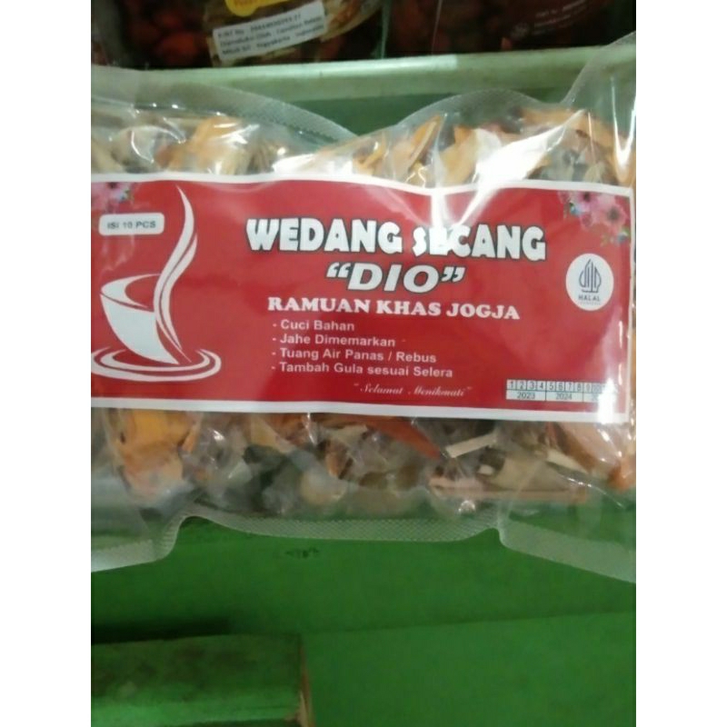 

10 pcs wedang secang Dio ramuan khas Jogja