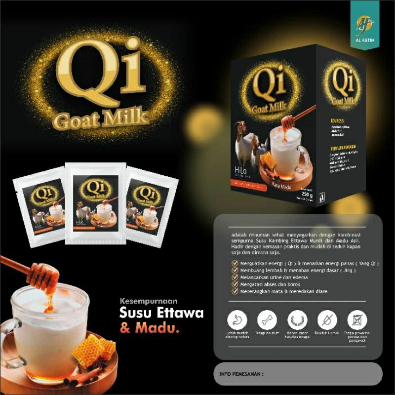 

SUSU KAMBING ENERGI QI GOAT MILK