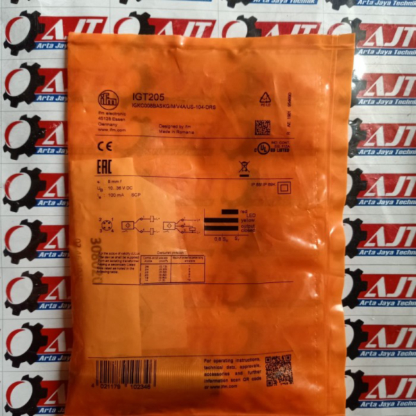 Proximity Sensor IGT205 IFM ELECTRONIC Berkualitas