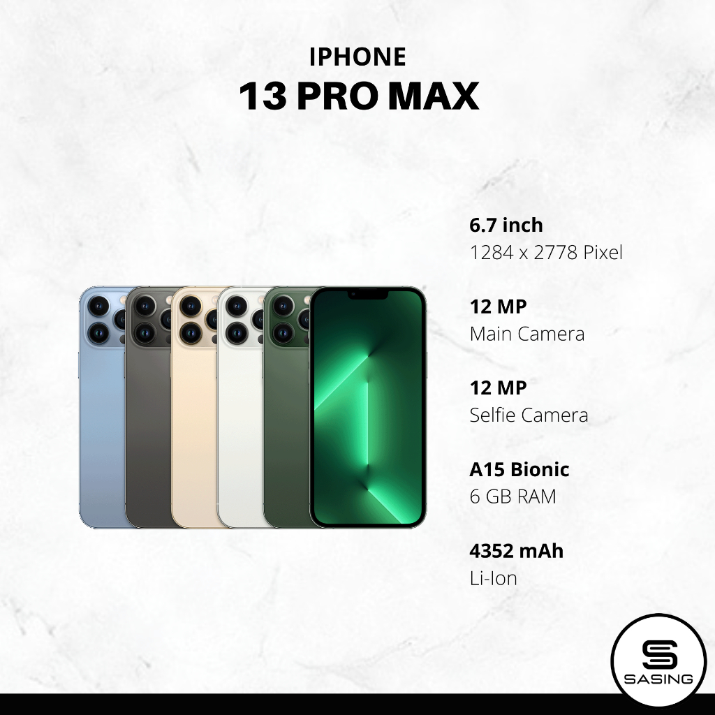 IPHONE 13 PRO MAX 128 GB SECOND ORIGINAL
