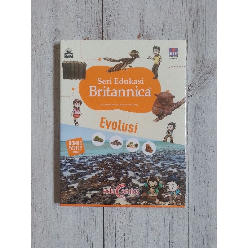 Seri Edukasi Britannica Evolusi - Educomics - Komik Edukasi - Komik Pendidikan