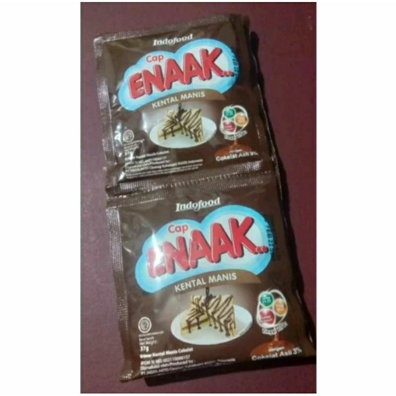 

susu kental manis cap enak renceng isi 6 sachet