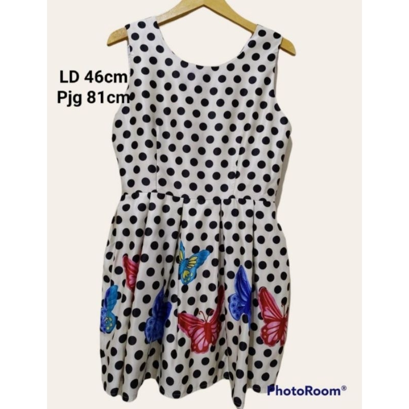 preloved branded original jiaodian silk satin flare dress