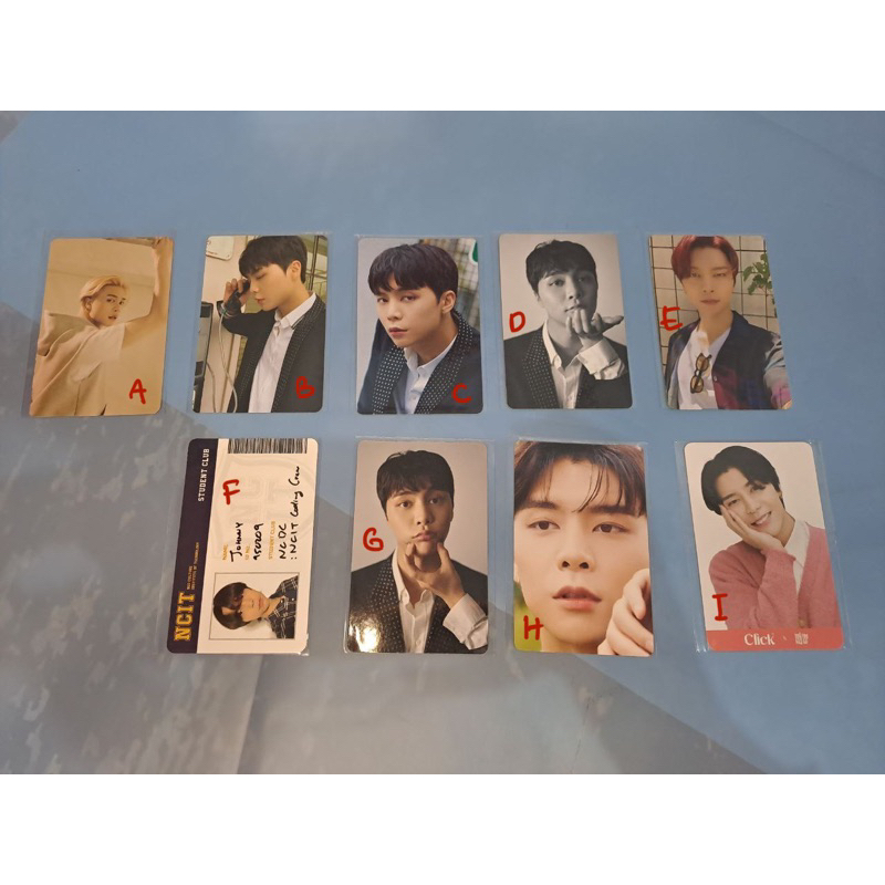 JOHNNY NCT 127 PHOTOCARD