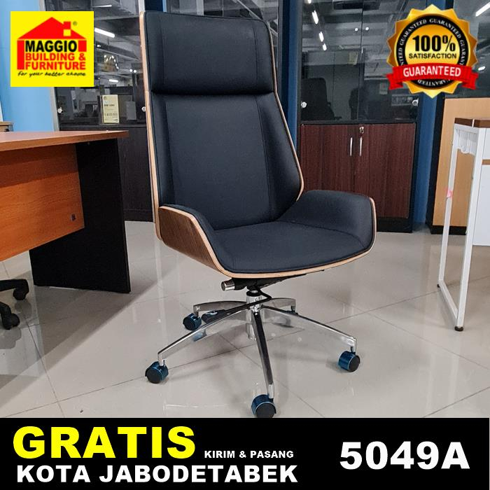 KURSI DIREKTUR KAYU - KURSI KANTOR KAYU - KURSI KERJA - 5049 - MAGGIO