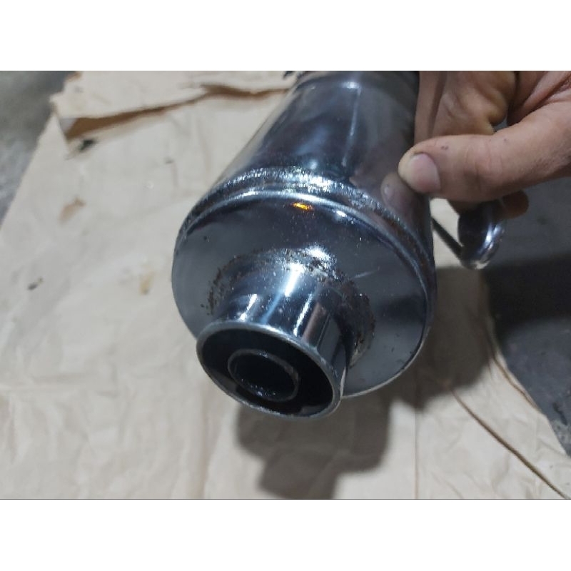 knalpot scorpio 225 original