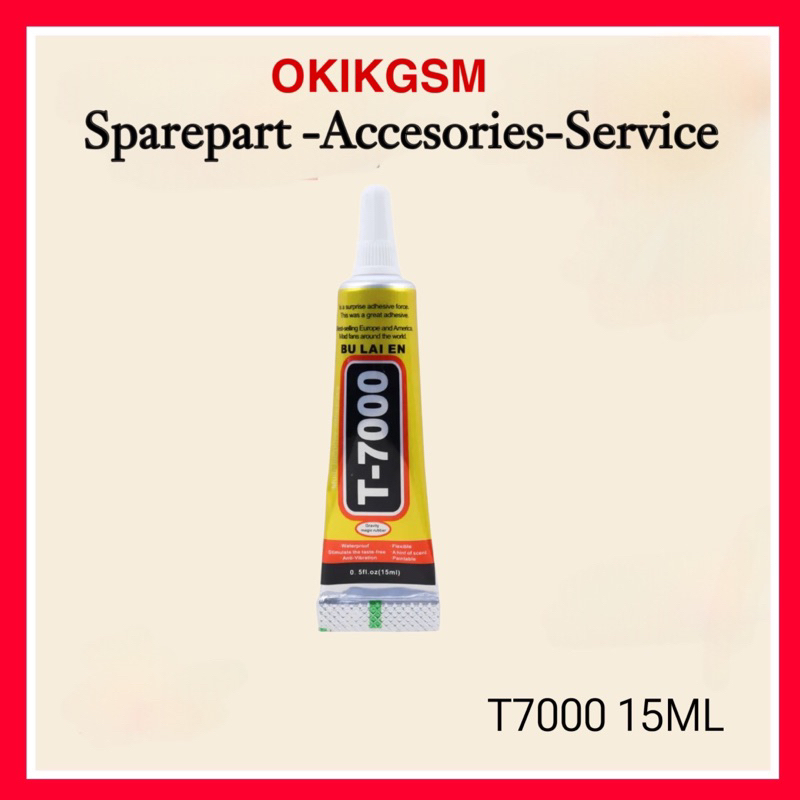 Lem lcd touchscreen T7000 15ML / Lem perekat LCD Handphone