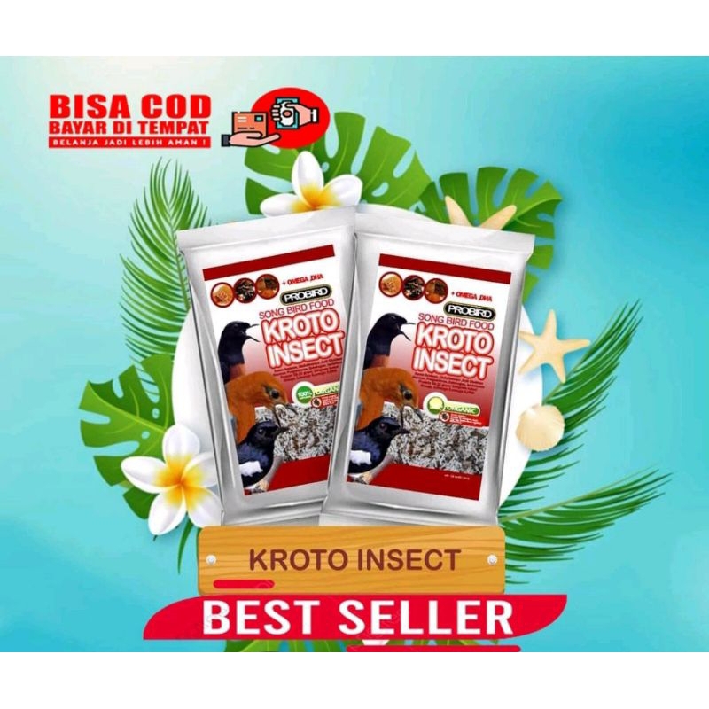 pakan burung murai ,Kacer , dll PROBIRD KROTO INSECT