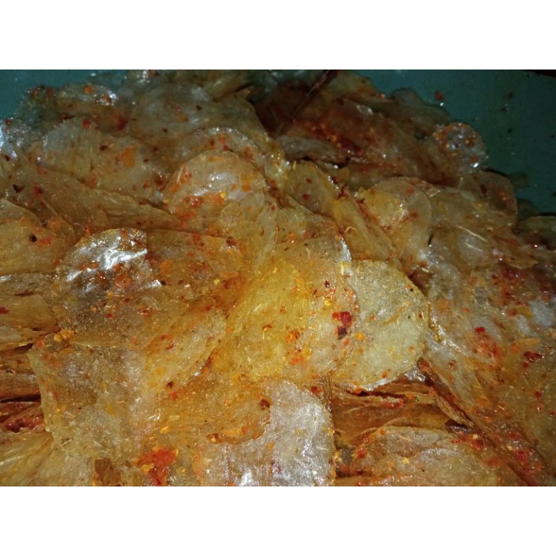 

KERIPIK KACA ukuran 50gram isi perpack 35 bungkus