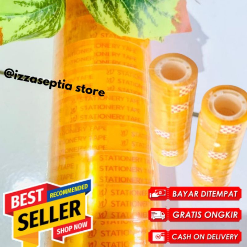 

SOLASI SELOTIP BENING STATIONERY ISI 12 TEBAL