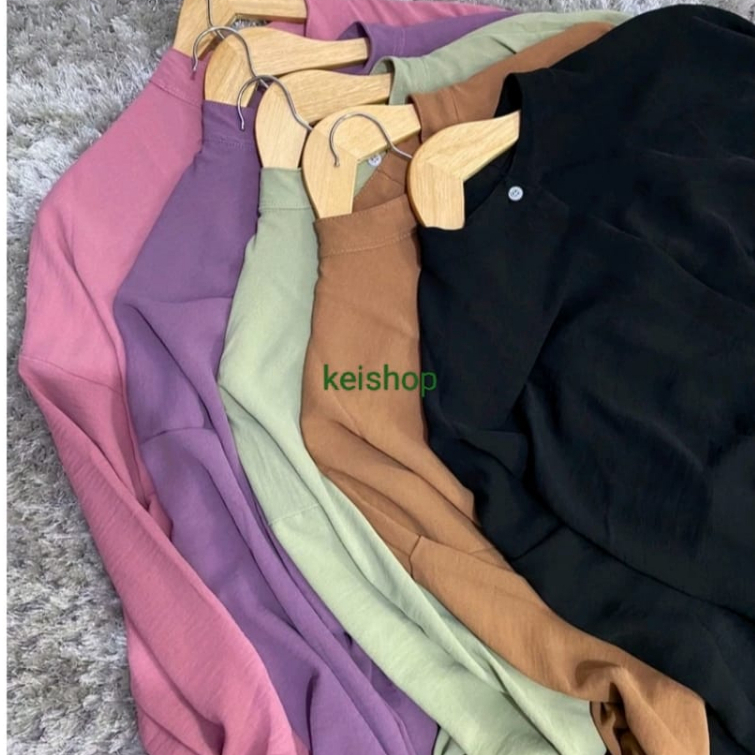 Camelia Blouse Tunik Crincle