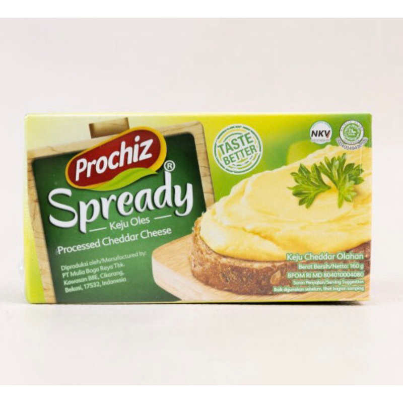 

Prochiz Keju Spreadable Cheese 160 gram