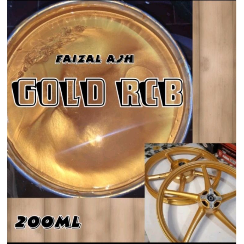 CAT GOLD RCB CAT MOBIL MOTOR