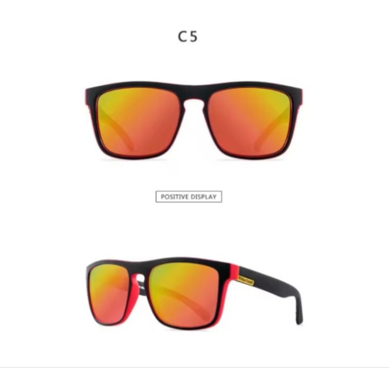 kacamata sport anti silau sinar UV 400 lensa polarize