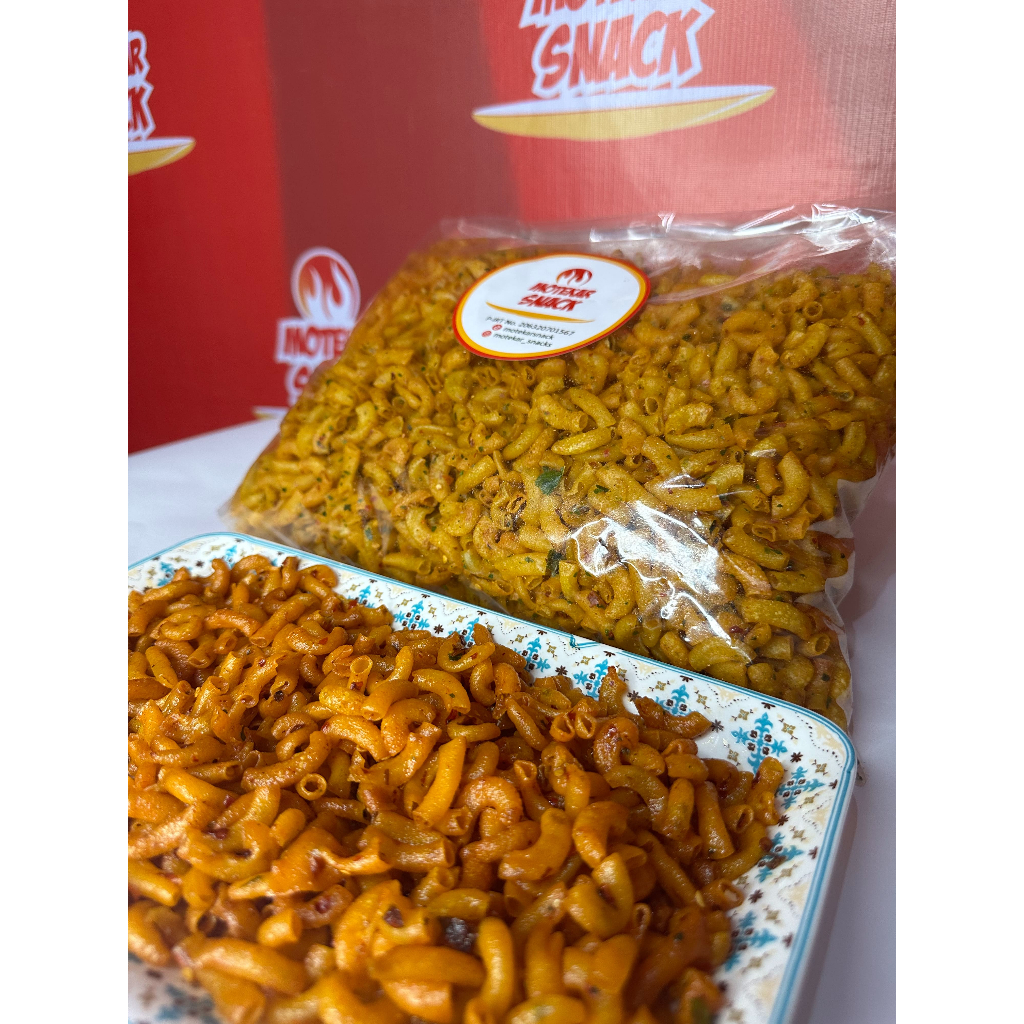 

Makaroni Extra Pedas Daun Jeruk 1kg Motekar Food Snack