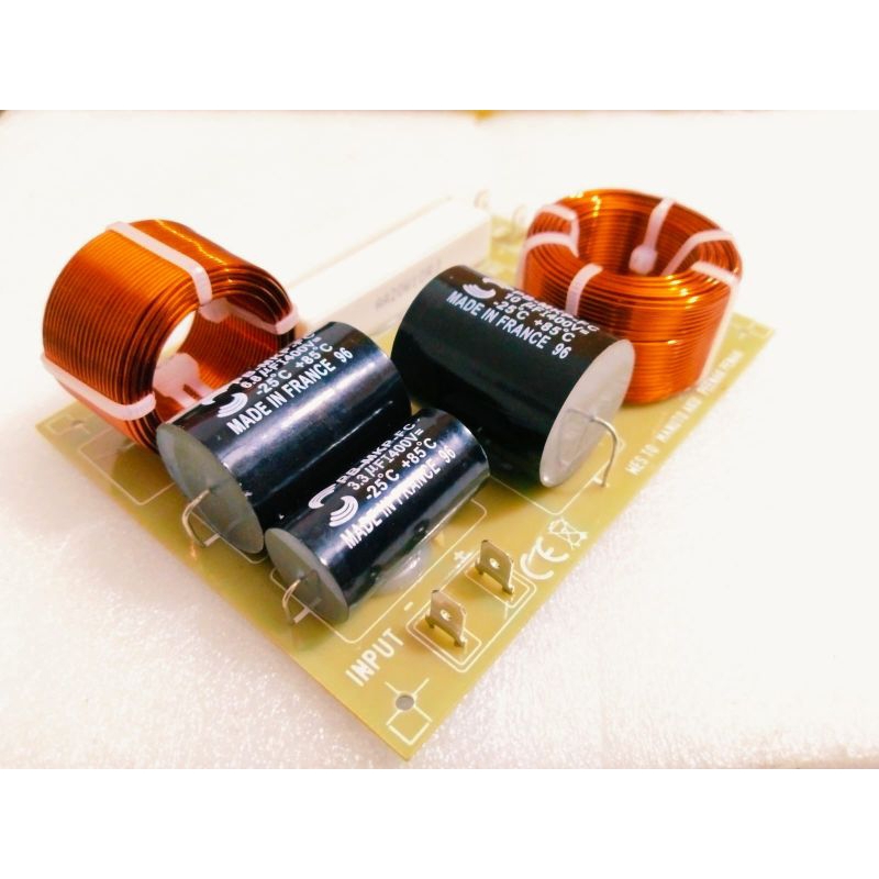 crossover pasif 2 way 8 ohm single speaker solun