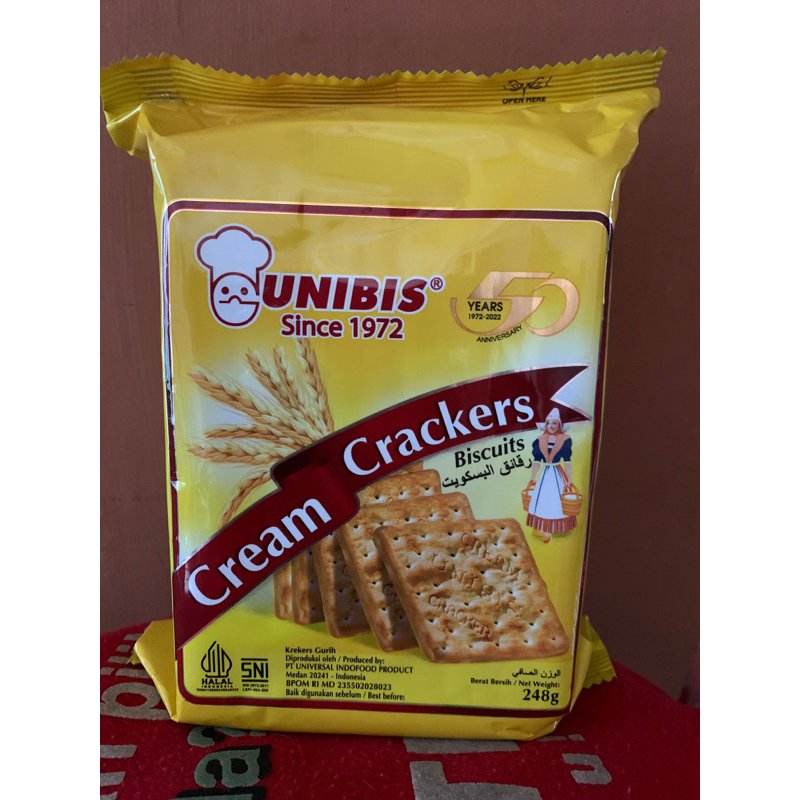 

UNIBIS CREAM CRACKERS BISKUIT