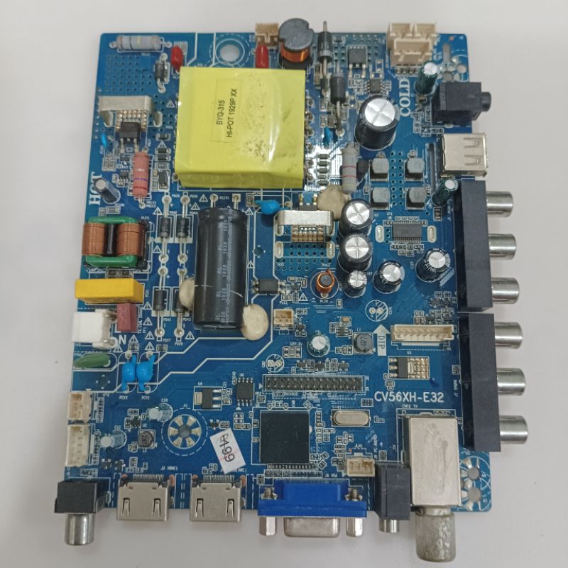 POLYTRON PLD 32T1850 SECOND - MB ORI TV LED POLYTRON - MAINBOARD MOTHERBOARD MENBOARD MOBO BOARD MOD